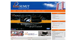 Desktop Screenshot of banksumut.com