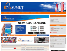 Tablet Screenshot of banksumut.com